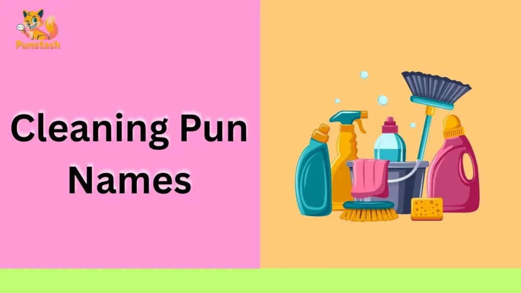 Cleaning Pun Names