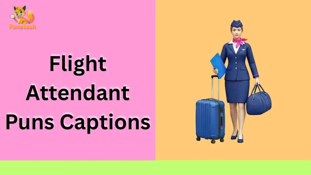 Flight Attendant Puns Captions