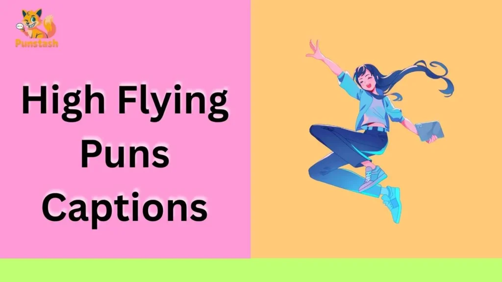 High Flying Puns Captions