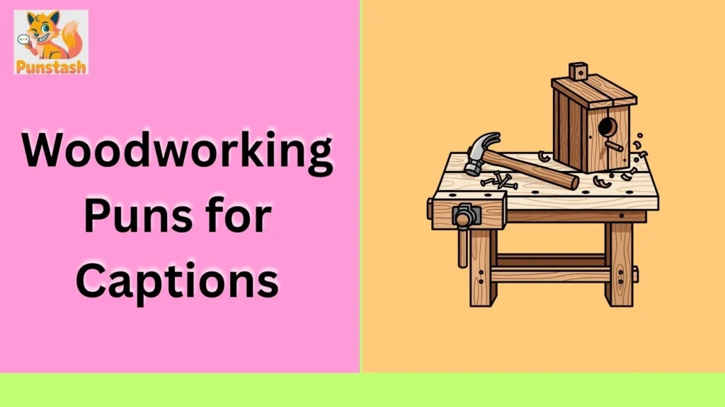 Woodworking Puns for Captions