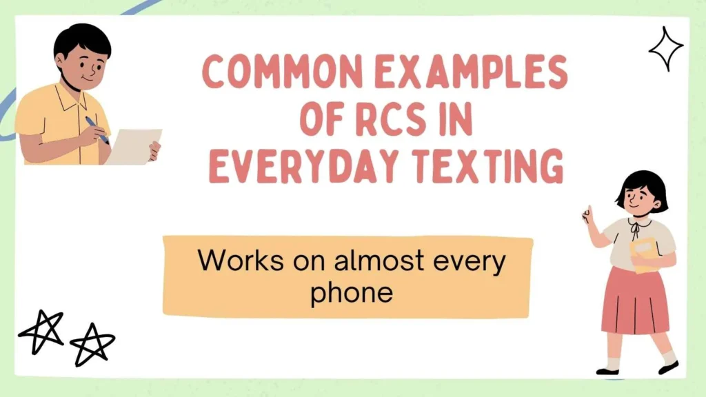 Common Examples of RCS in Everyday Texting