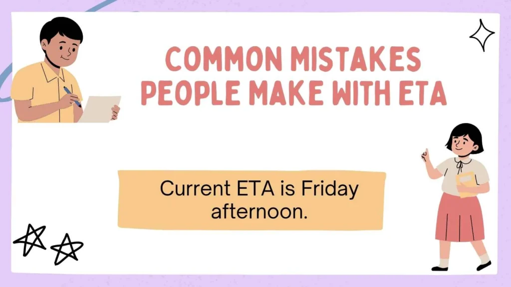 Common Mistakes People Make With ETA
