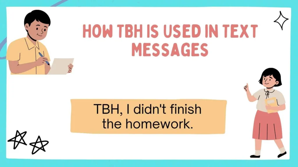 How TBH Is Used in Text Messages