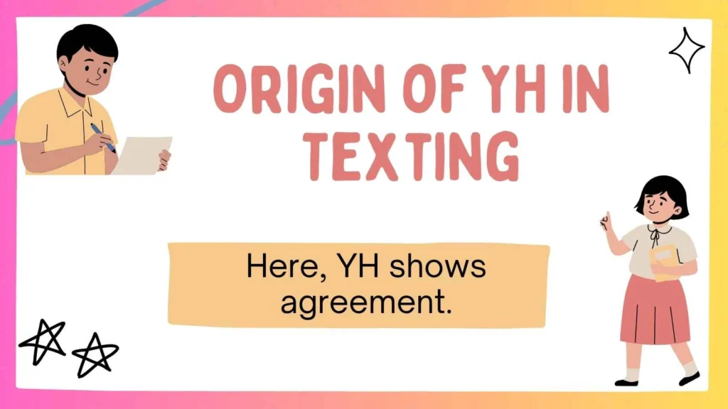 Origin of YH in Texting