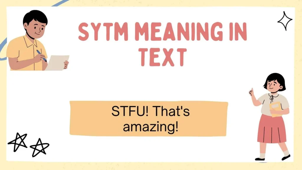 Sytm meaning in Text