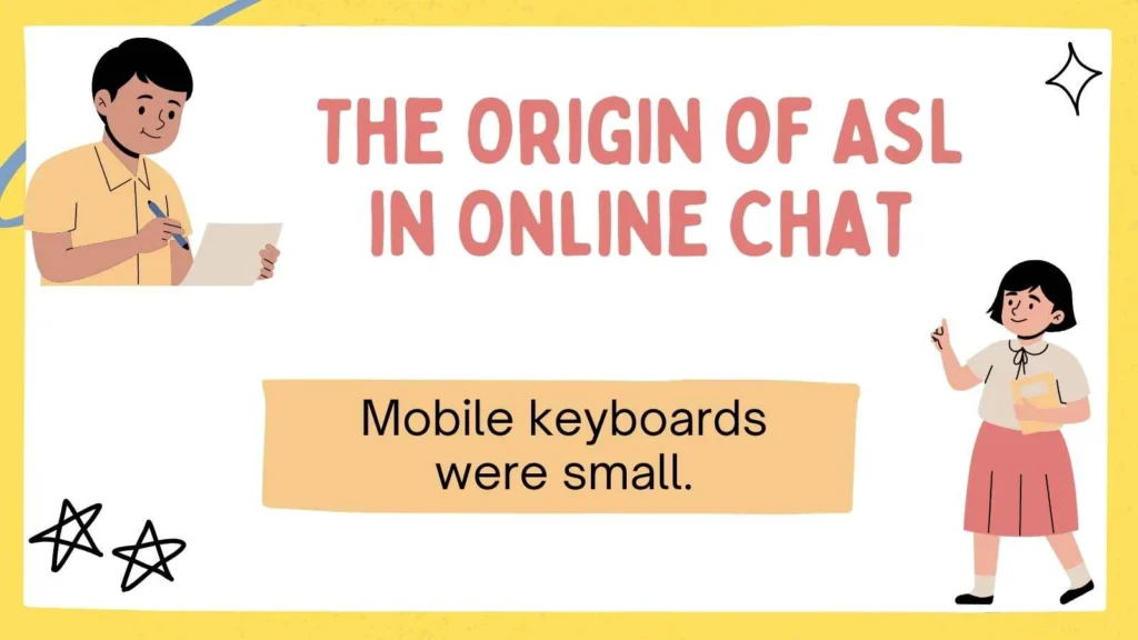 The Origin of ASL in Online Chat