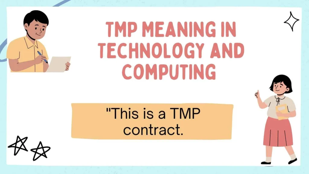 TMP Meaning in Technology and Computing 