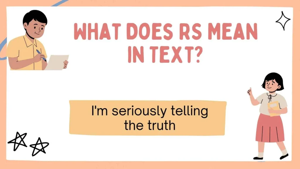 What Does RS Mean in Text?