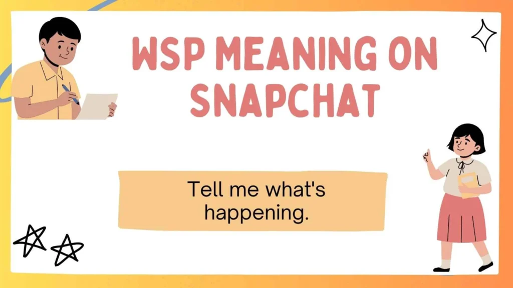 WSP Meaning on Snapchat