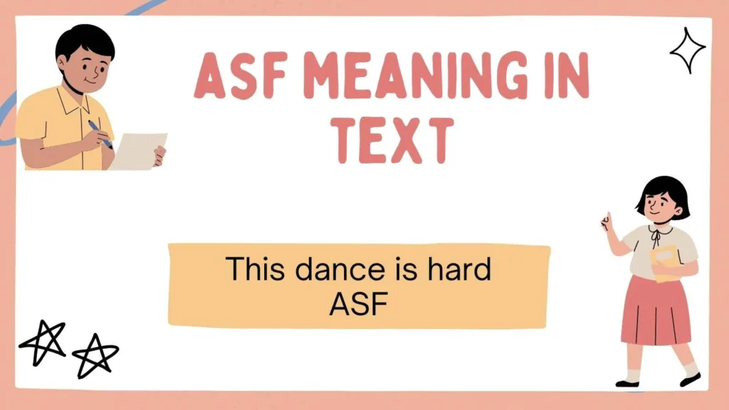 asf meaning in text