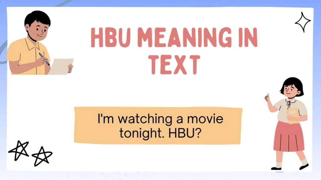hbu meaning in text
