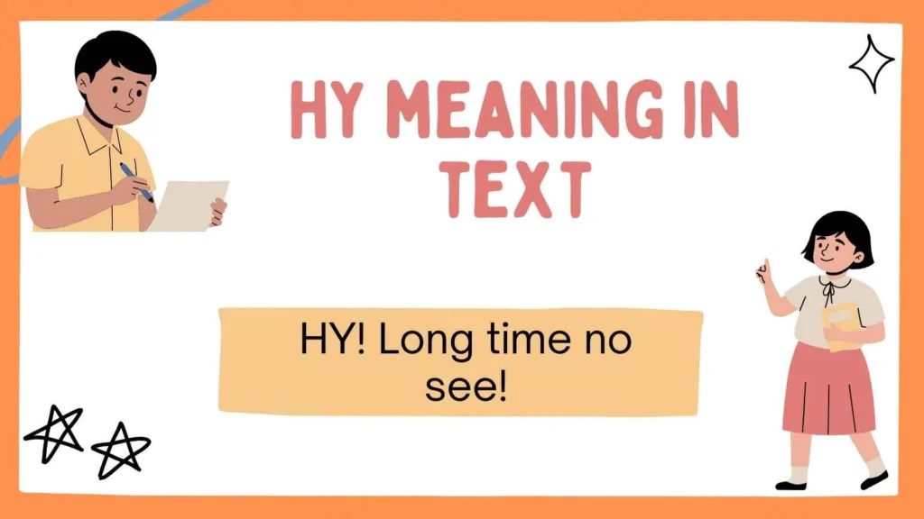hy meaning in text