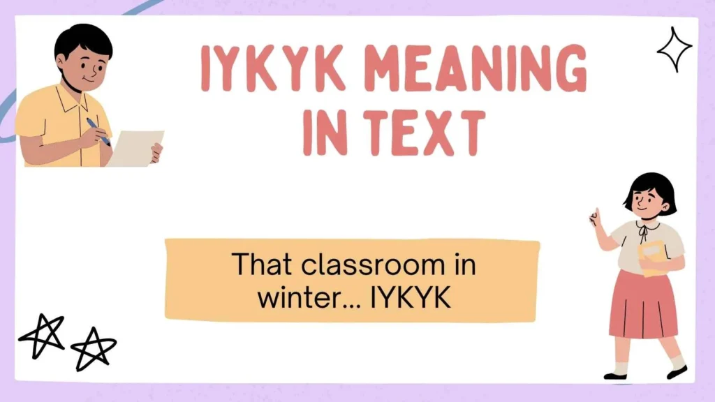 iykyk meaning in text