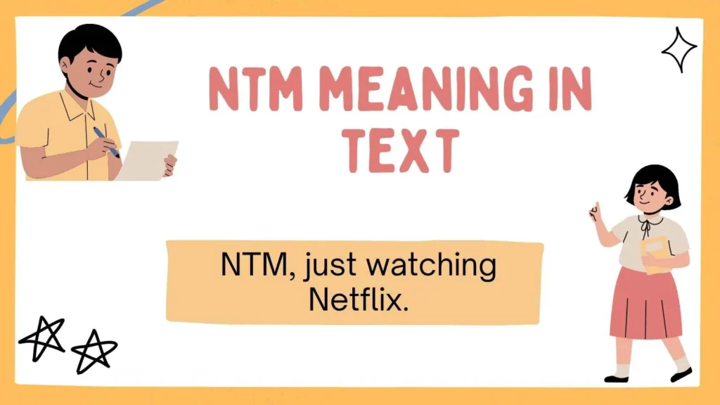 ntm meaning in text