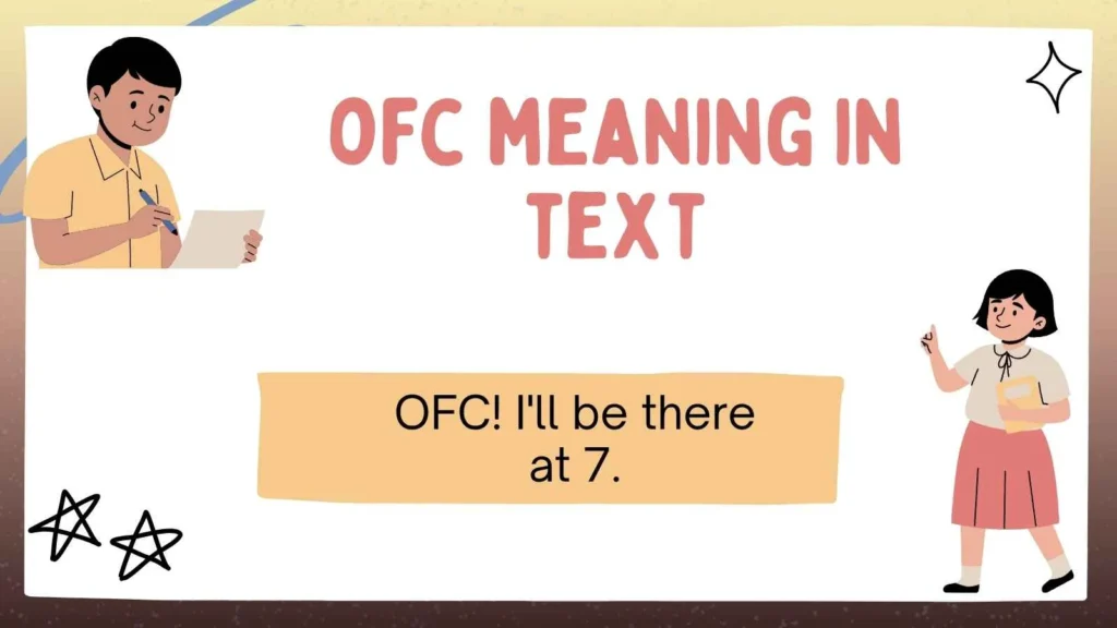 ofc meaning in text
