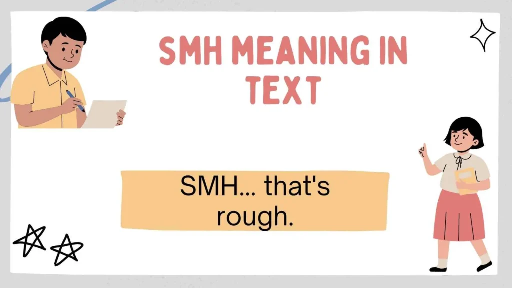 smh meaning in text