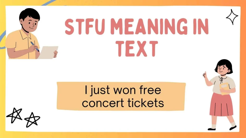 stfu meaning in text