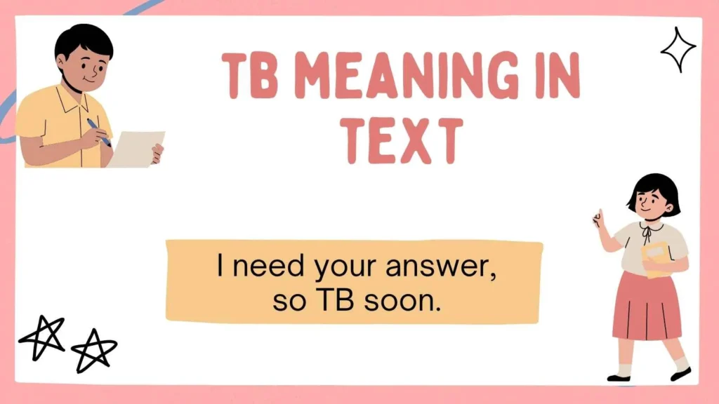 tb meaning in text