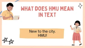 what does hmu mean in text