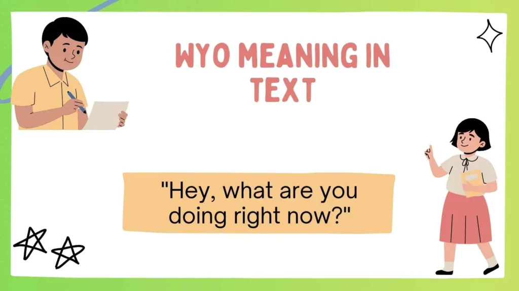 Wyo meaning in text