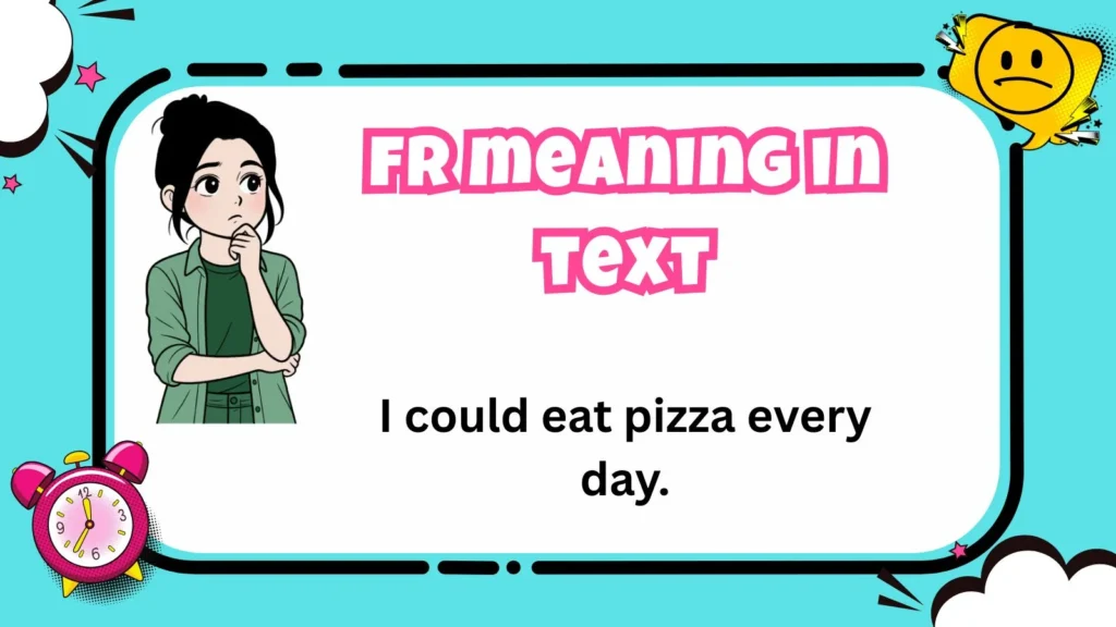fr meaning in text