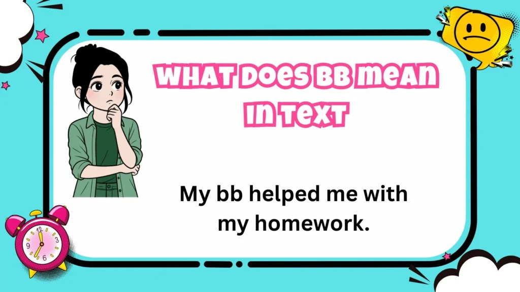 what does bb mean in text
